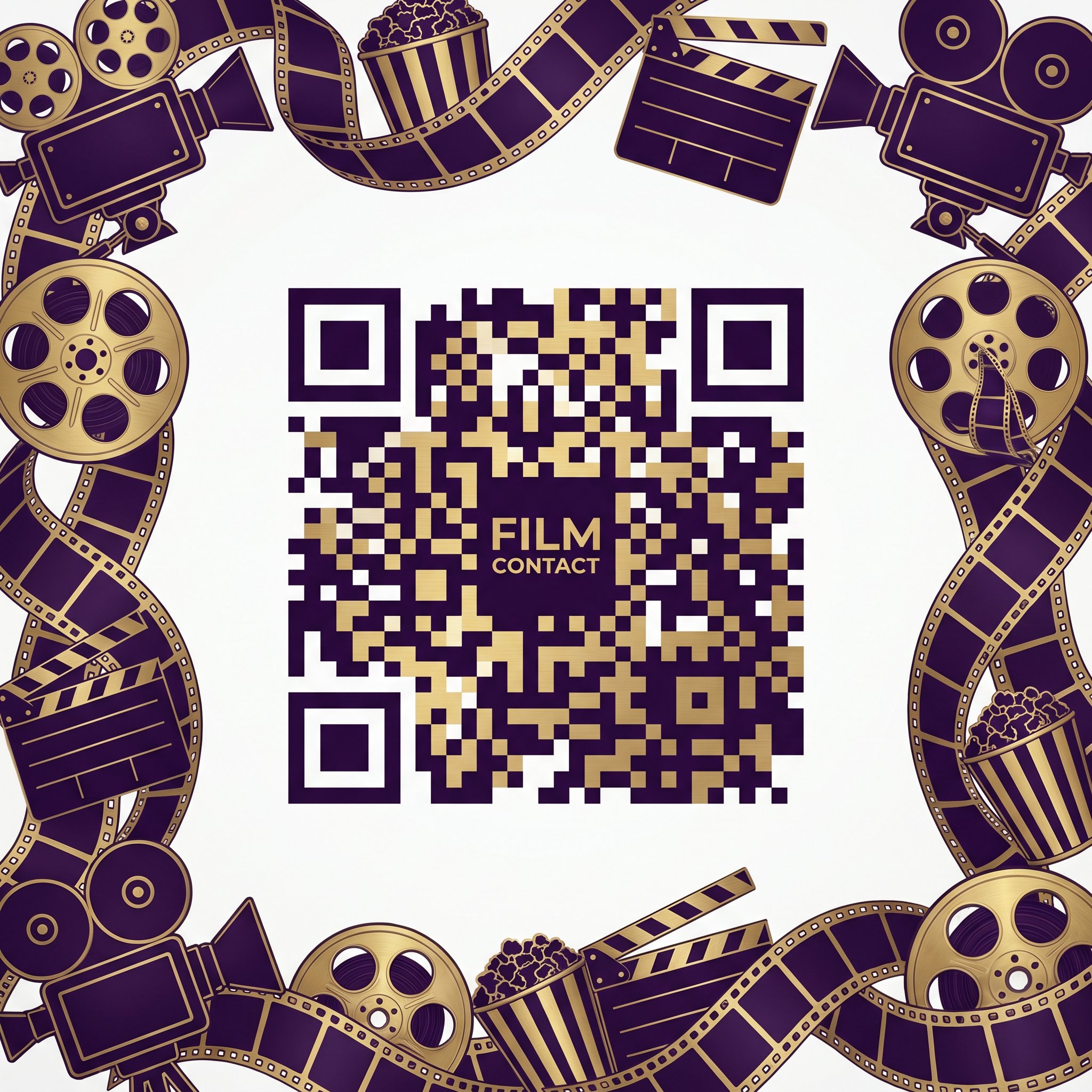 偷拍商务二维码